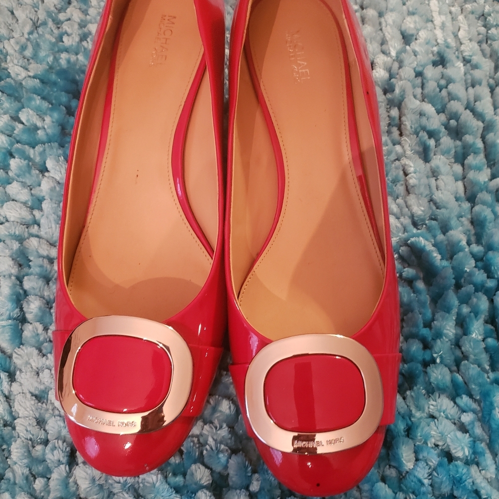 Michael Kors Red Pumps